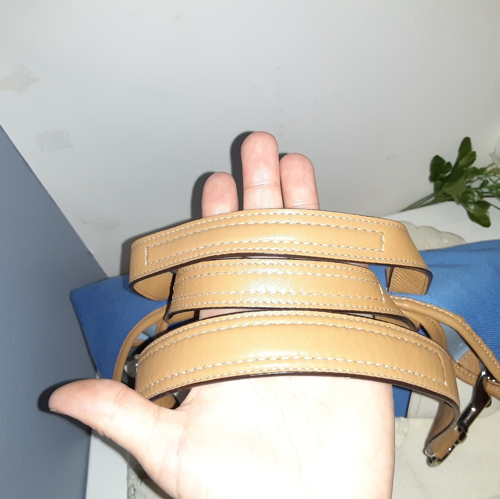 Coach Blue and White Hobo Bag - Picture 9 of 14